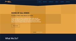 Desktop Screenshot of jamisonsigns.com